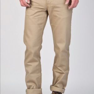 NWT Unbranded Khaki jeans Skinny fit Naked & Famou